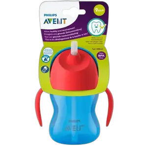Avent Tasse A Paille 200ml 9mois+