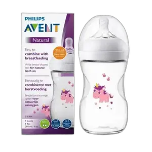 Avent Biberon Naturel Unicorn