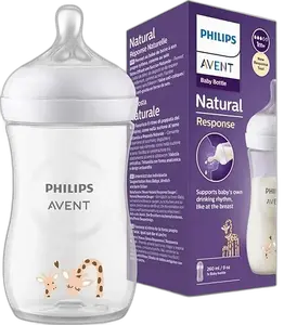 Avent Biberon Natural Deco Giraffe