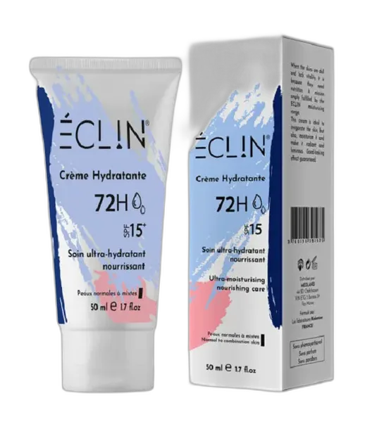 Eclin Creme Hydratante 72h Ps