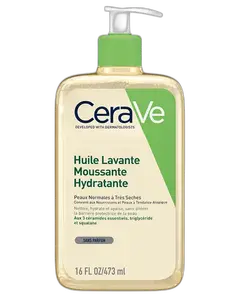 Cerave Huile Lavante Moussante Hydratante