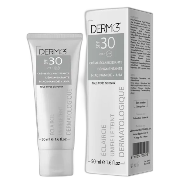Dermoz Creme Eclaircissante Spf30