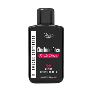 Denti-smile Poudre Blancheur Charbon Coco Fruit Rouges