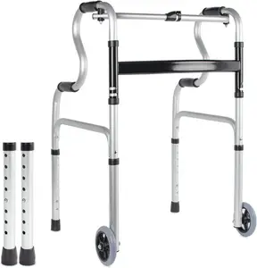 Cadre De Marche Avec Roues Reglable