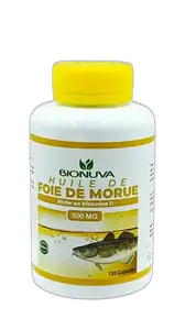 Bionuva Huile De Foie De Morue 120 Capsules