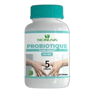 Bionuva Probiotique 5 Milliards 300mg 60 Capsules