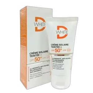 D White Creme Solaire Clear Spf50+50ml