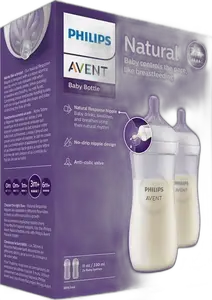 Avent Pack Bibron Natural 330ml + Tetine