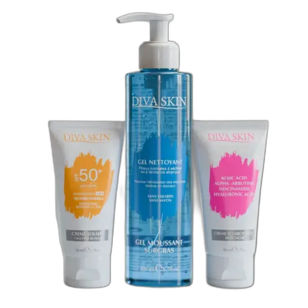 Divaskin Pack Creme+gel+ecran