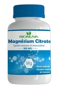 Bionuva Magnesium Citrate 300mg 60 Gelules