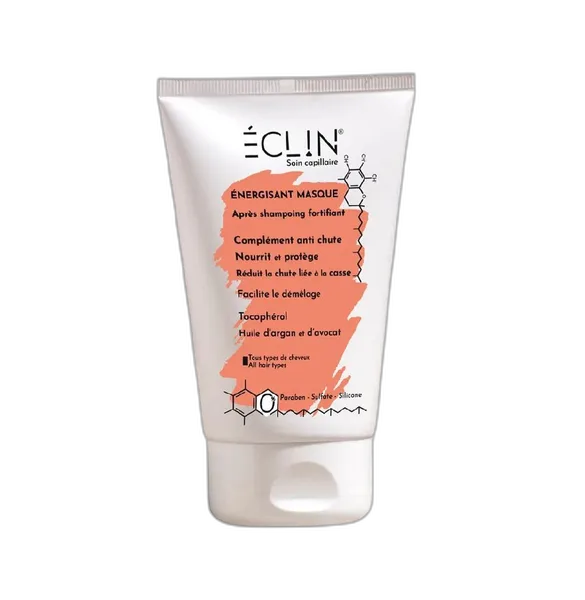 Eclin 2 En 1 Energisant Masque Et Apres Shampoing Fortifiant