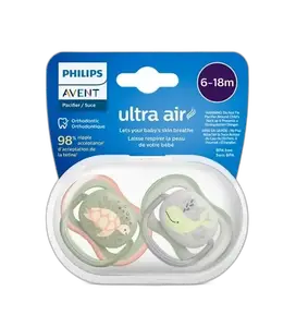 Avent Sucette Ultra Air 6-18m Boy