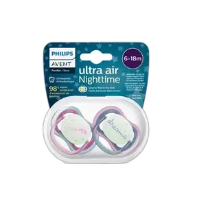 Avent Sucette Ultra Air 6-18m Girl