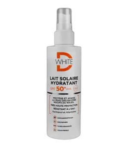 D White Lait Solaire Hydratant Spf50+