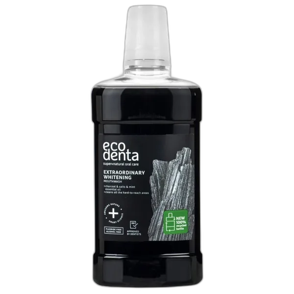 Ecodenta Mouthwash With Black Charcoal